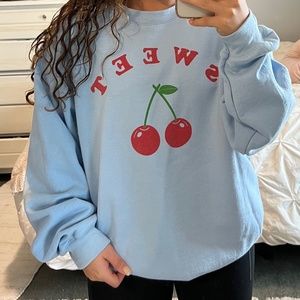Sweet Cherry Crew Neck